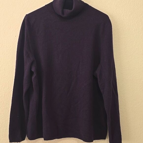 SUTTON STUDIO CASHMERE  TURTLENECK 1X - Picture 1 of 8